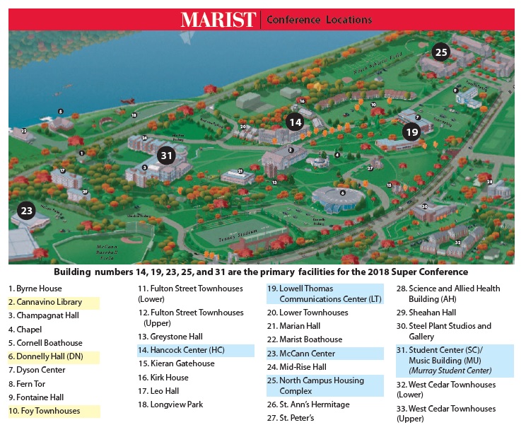 Marist College Campus Map – Map Vector